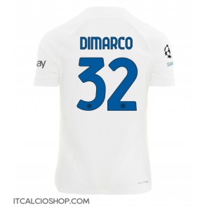 Inter Milan Federico Dimarco #32 Seconda Maglia 2023-24 Manica Corta